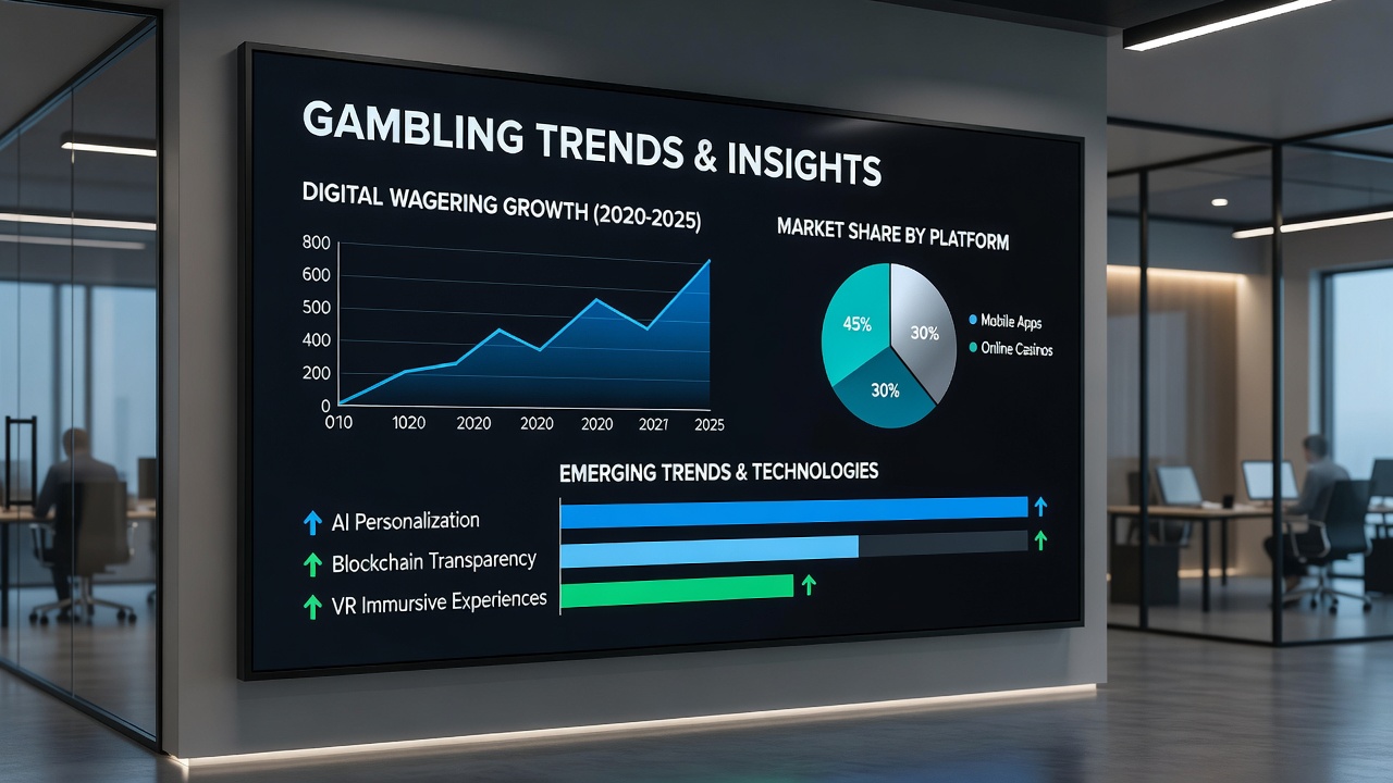 Illustration of mobile betting apps and AI-driven personalization features used in modern gambling platforms